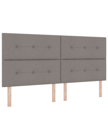 Struttura del letto con testiera Talpa 200 x 200 cm Tessuto