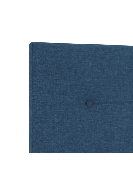 Struttura del letto Blu 180x200 cm Tessuto