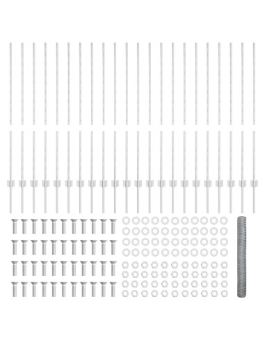 Recinzione con Posto Argento 1,2 x 50 m Acciaio