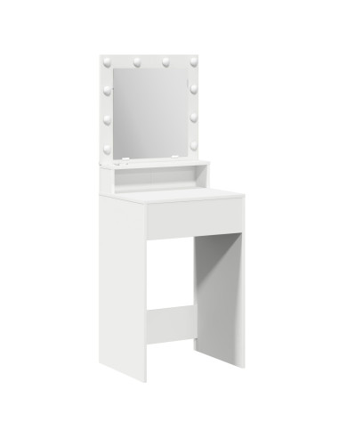 Tavolo da Trucco Bianco 50 x 41 x 135 cm Legno multistrato