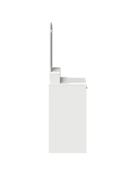Tavolo da Trucco  con Cassetti Bianco 50x41x140 cm