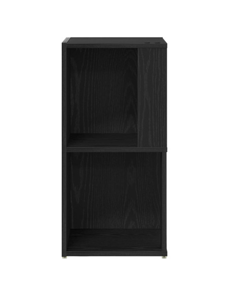 Mensole angolari Rovere Nero 33 x 33 x 67 cm Legno multistrato