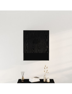 Mobile a muro Rovere Nero 60 x 31 x 70 cm Legno multistrato