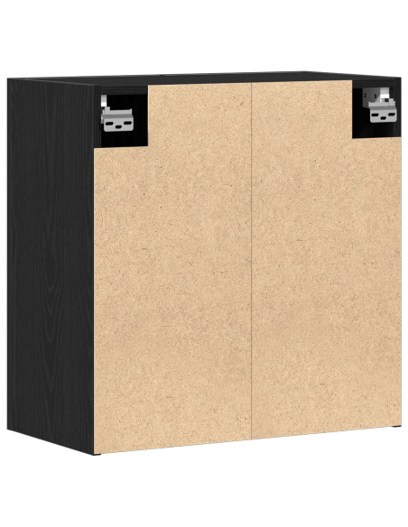 Armadio a muro  Nero Quercia 60x31x60 cm Legno ingegnerizzato