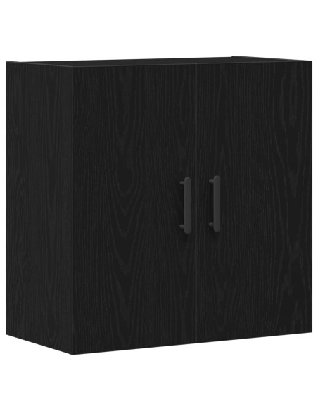 Armadio a muro  Nero Quercia 60x31x60 cm Legno ingegnerizzato