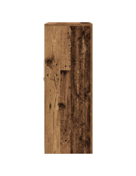 Mobile con luci LED Legno Vecchio 60,5x37x100 cm