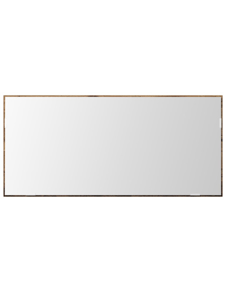 Mobiletto da Bagno  con Luci a LED in Legno Vecchio 80x37 cm