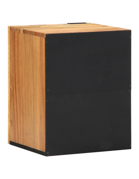 Mobile da Bagno Marrone, nero