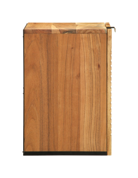 Mobile da Bagno Marrone, nero