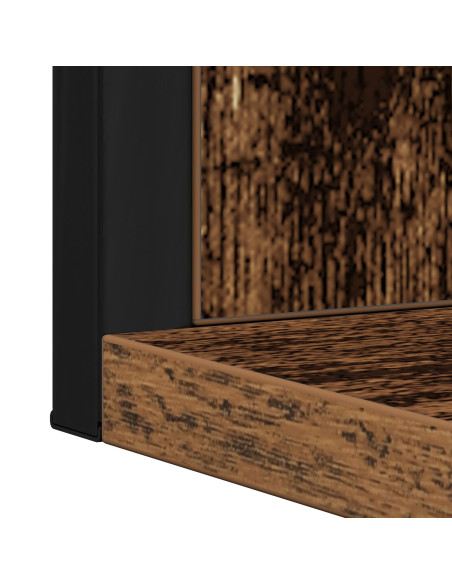 Specchio con lo scaffale Legno vecchio 50 x 12 x 60 cm