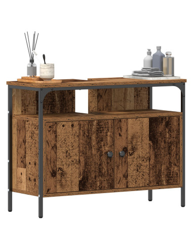 Armadio per Lavabo da Bagno Legno vecchio 80 x 30 x 60 cm