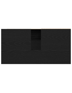 Mobile da Bagno Rovere Nero 65 x 33 x 60 cm Legno multistrato