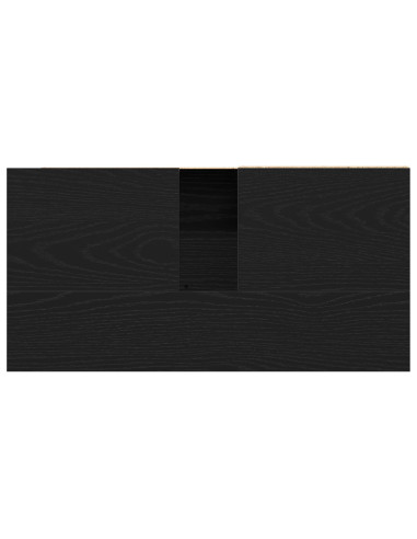 Mobile da Bagno Rovere Nero 65 x 33 x 60 cm Legno multistrato