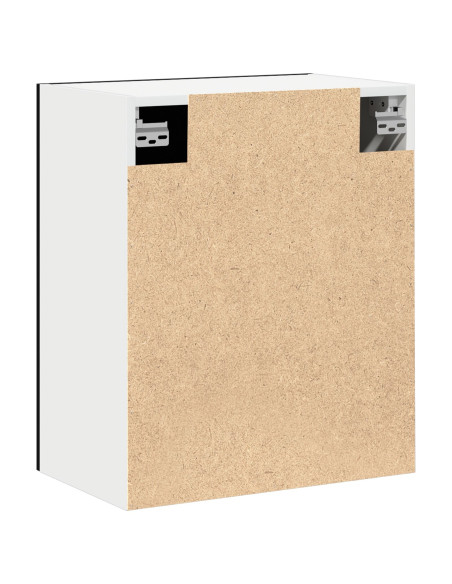 Armadio pensile Lyon 2 pcs Rovere Nero 50 x 31 x 60 cm