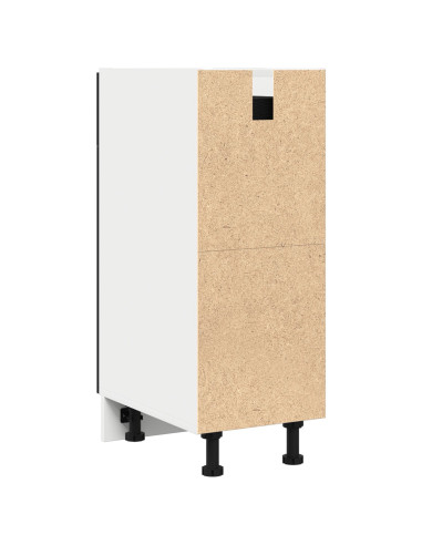 Armadio pensile Rovere Nero 30 x 46 x 81,5 cm Legno multistrato