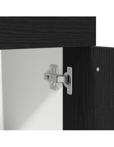 Armadio pensile Rovere Nero 50 x 46 x 81,5 cm Legno multistrato