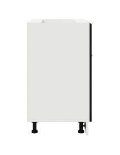 Armadio pensile Rovere Nero 60 x 46 x 81,5 cm Legno multistrato