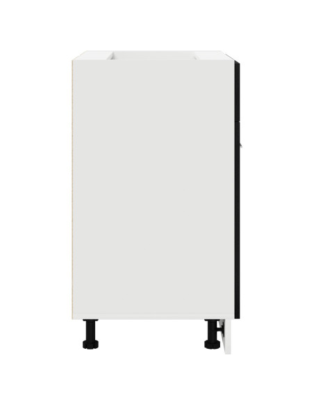 Armadio pensile Rovere Nero 60 x 46 x 81,5 cm Legno multistrato