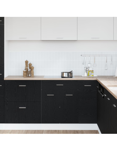 Armadio pensile Rovere Nero 60 x 46 x 81,5 cm Legno multistrato