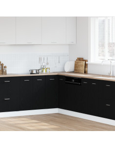 Armadio pensile Rovere Nero 75,5 x 75,5 x 80,5 cm