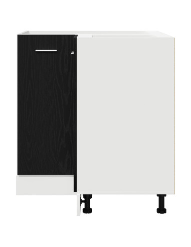 Armadio pensile Rovere Nero 75,5 x 75,5 x 80,5 cm