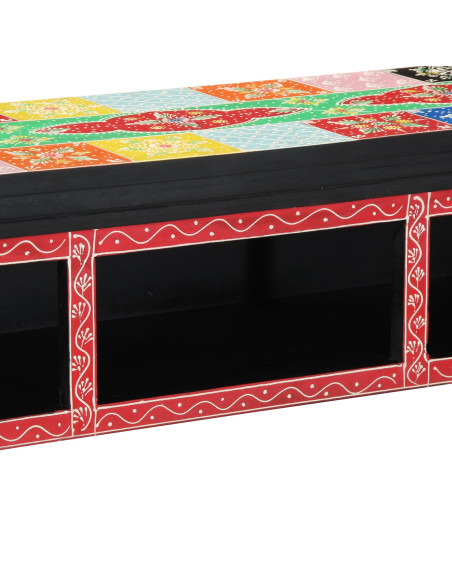 Mobile TV da parete  Multicolore 100x30x22cm Legno ingegnerizzato