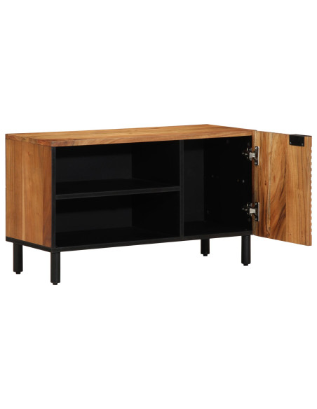 Mobile TV  80x31,5x46 cm in legno massello di acacia