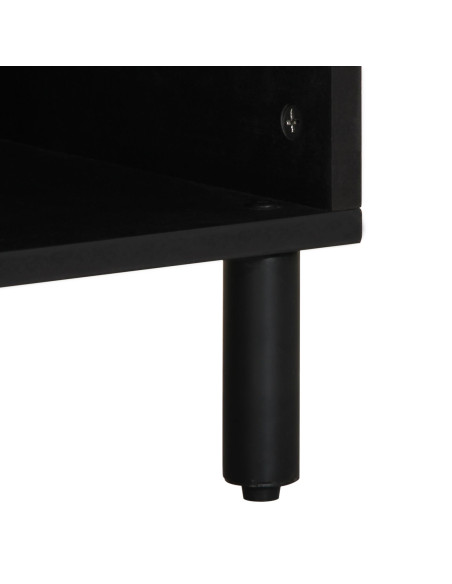 Mobile TV  100x33,5x46 cm in legno massello di acacia