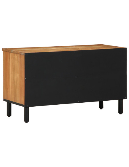 Mobile TV  80x33,5x46 cm in legno massello di acacia