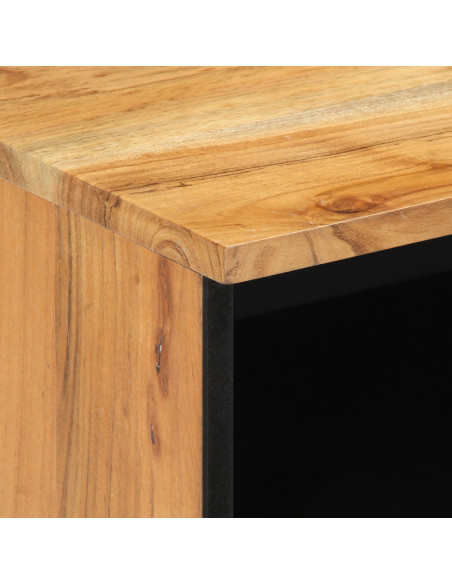Mobile TV  80x33,5x46 cm in legno massello di acacia