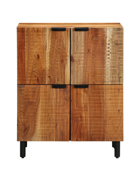 Sideboard  60x33x75 cm in legno massello di acacia