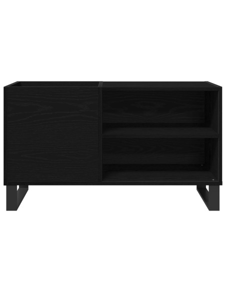 Mobile da registrare  Nero Rovere 84,5x38x48 cm in Legno ingegnerizzato