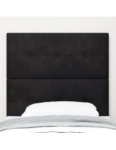 Testiera con testiera Nero 80 cm Pelle Sintetica