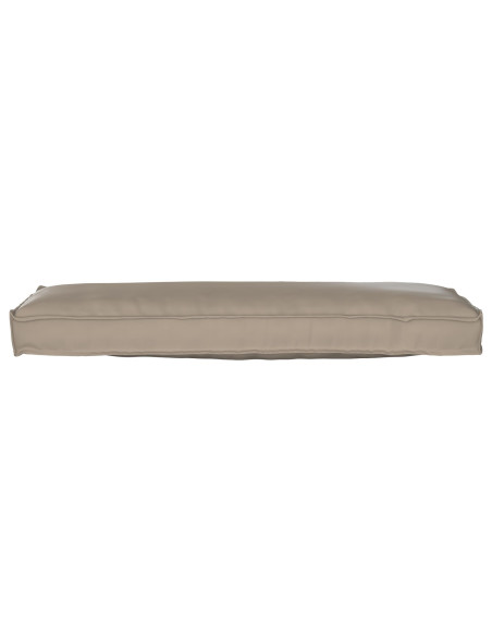 Cuscino per Pallet  per Panchina Tortora 120x40x8 cm Tessuto Oxford
