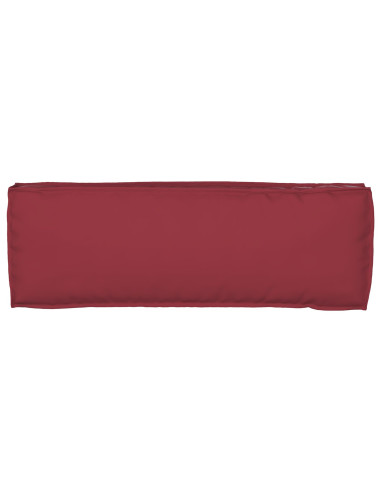 Cuscino Rosso Vino 120 x 40 x 8 cm Tessuto Oxford