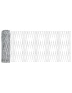 Recinzione con Posto Argento 0,5 x 50 m Acciaio 2