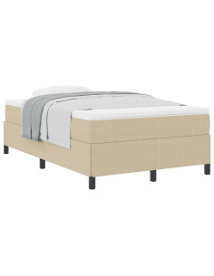 Letto a molle Grigio Verde 120 x 200 cm Velluto 2