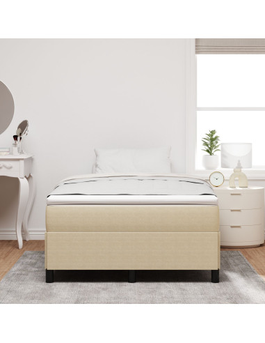 Letto a molle Grigio Verde 120 x 200 cm Velluto