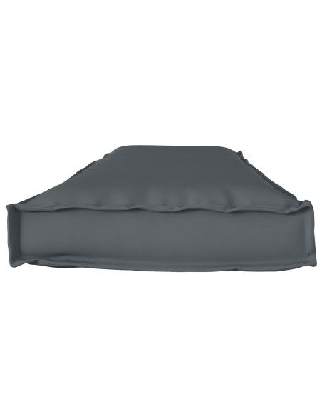 Cuscino Antracite Poliestere 140 cm x 40 cm x 8 cm