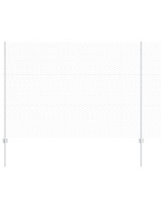 Recinzione con Posto Argento 1,5 x 10 m Acciaio 2