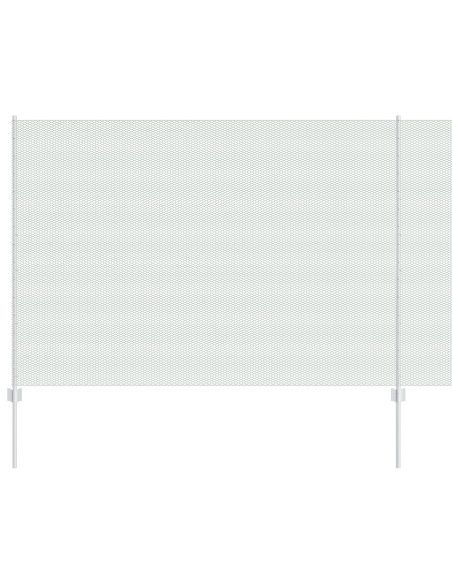 Posti per Recinzione  10 pezzi U-Channel 150 cm Acciaio Zincato, Recinzione Esagonale  1.5x10 m Acciaio Zincato