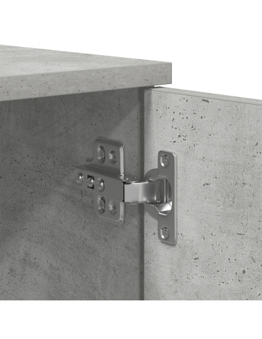 Struttura del letto con cassetto Grigio cemento 70 x 190 cm