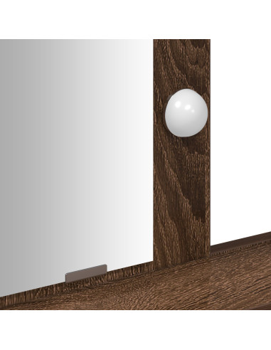 Tavolo da Trucco Marrone 79 x 41 x 140 cm Legno multistrato