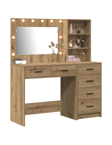 Tavolo da Trucco Marrone 78.5 x 41 x 135 cm Legno multistrato