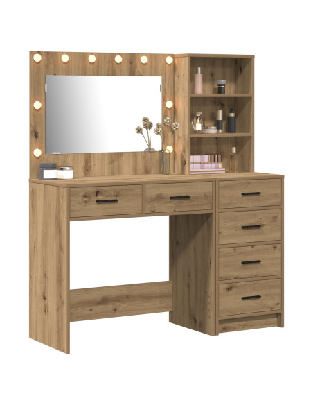 Tavolo da Trucco Marrone 78.5 x 41 x 135 cm Legno multistrato