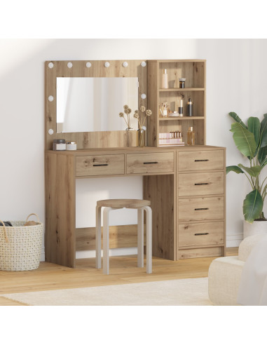 Tavolo da Trucco Marrone 78.5 x 41 x 135 cm Legno multistrato