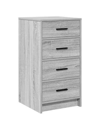 Tavolo da Trucco con cassetto 3 pcs Grigio 40 x 41 x 135 cm