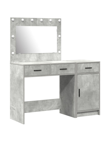 Tavolo da Trucco 2 pcs Grigio 40 x 41 x 75 cm Legno multistrato