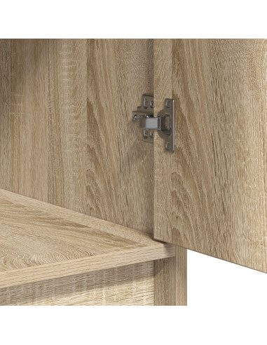 Tavolo da Trucco con cassetto 3 pcs Marrone Legno multistrato