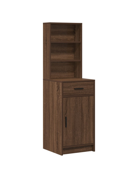 Set da toeletta 3 pezzi  in legno ingegnerizzato rovere